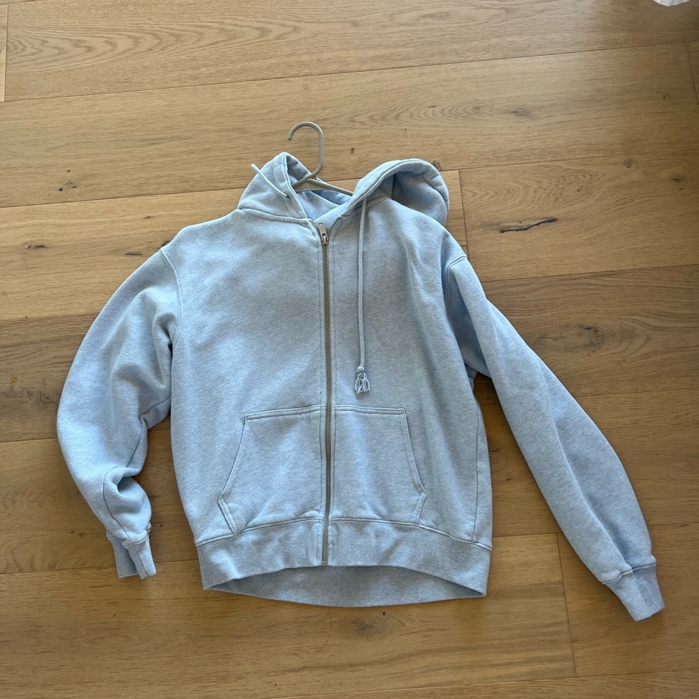 brandy melville baby blue jacket